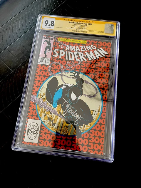Amazing Spider-Man #300 Nycc Mexican Foil Cgc 9.8 Ss Todd Mcfarlane - Venom