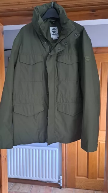 Timberland Khaki Jacket Size L Worn Once