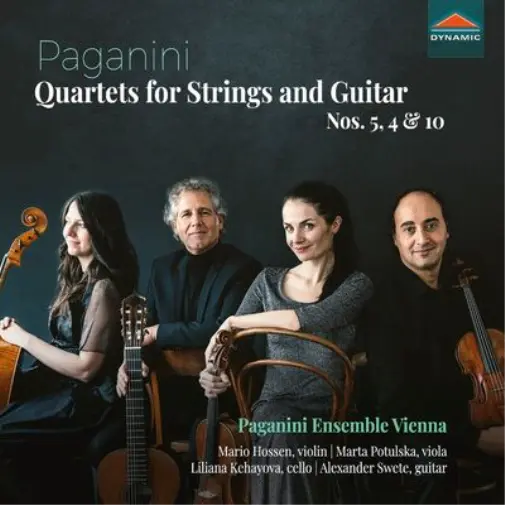 Nicolo Paganini Paganini: Quartets for Strings and Guitar Nos. 5, 4 & 10 (CD)