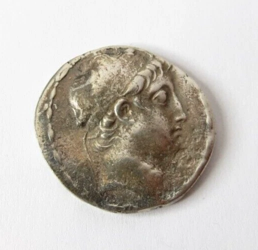 Greek Greece King Of Dimitrios Tetradrachm Coin Repro Solid Sterling Silver