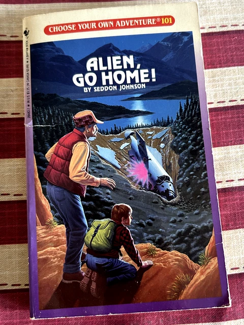ALIEN GO Home ︱Alien Go Home︱Choose your Own Adventure︱#101︱1990 $12.00 ...