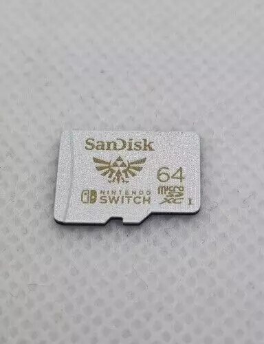 SanDisk 64GB microSDXC UHS-I card for Nintendo Switch - SDSQXAT-064G-GN6ZA