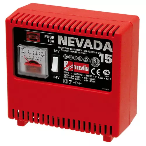 Cargador Cargadores Bateria Telwin Nevada 15 12 / 24V Cargador Motor de Arranque