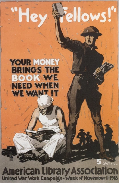WWI 'Buy War Bonds' Vintage Style World War I Poster 48x36 inch