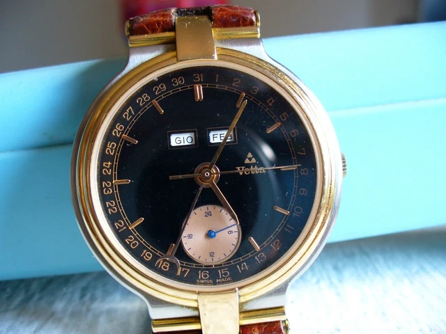 OROLOGIO VETTA SINTESI calendario completo tripla data automatico