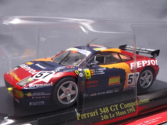 Ferrari F355 GT Altaya 1/43 (échelle 43) #28 - 24H Daytona 2000 - Modèle De Collection