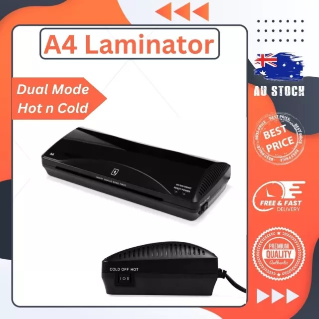 A4 Laminator a professional Laminating Machine For Photo Document Home & Office.