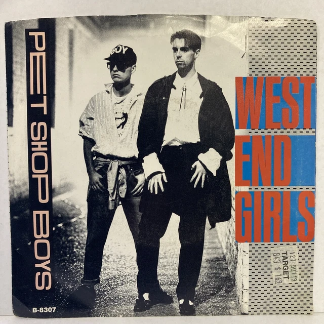 Pet Shop Boys - West End Girls 45 RPM Picture Sleeve 1986 7” Pet Shop Boys - West End Girls 45 RPM Picture Sleeve 1986 7”
