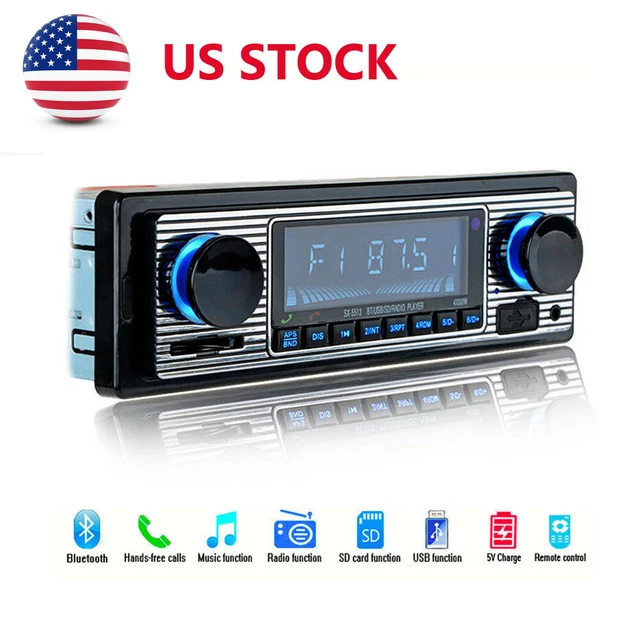 4-Channel 12V Digital Bluetooth Audio USB/FM/WMA/MP3/WAV Radio Stereo Player×1