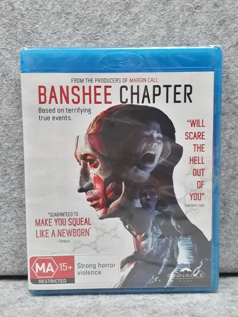 NEW: BANSHEE CHAPTER Horror Thriller True Events Blu-ray Region B