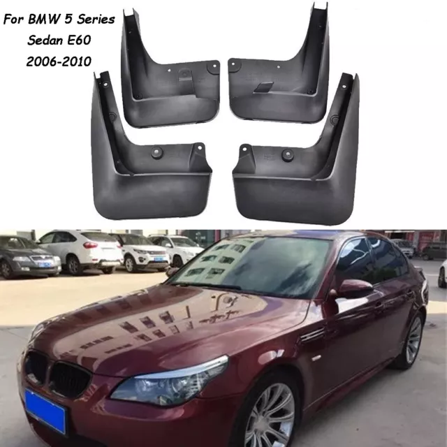 BMW 5 SERIES 2006 2010 E60 Mud Flaps Splash Guards 82160148713