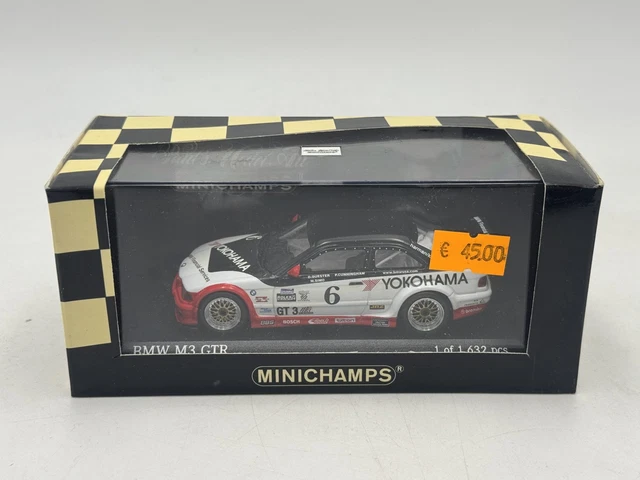 BMW M3 E46 GTR 24H Le Mans Minichamps 1/18 No Autoart Kyosho Norev Otto