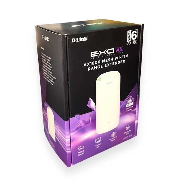 D-Link AX1800 Mesh Wi-Fi 6 Range Extender DAP-X1860 WLAN Netzwerk Accesspoint