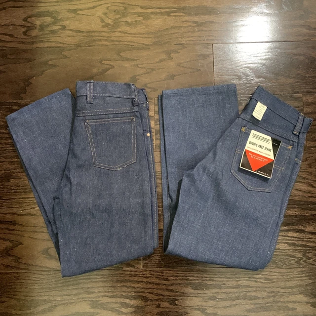 NWT Vintage Montgomery Ward JC Penney’s Youth Size 10 Blue Jeans Set Of 2