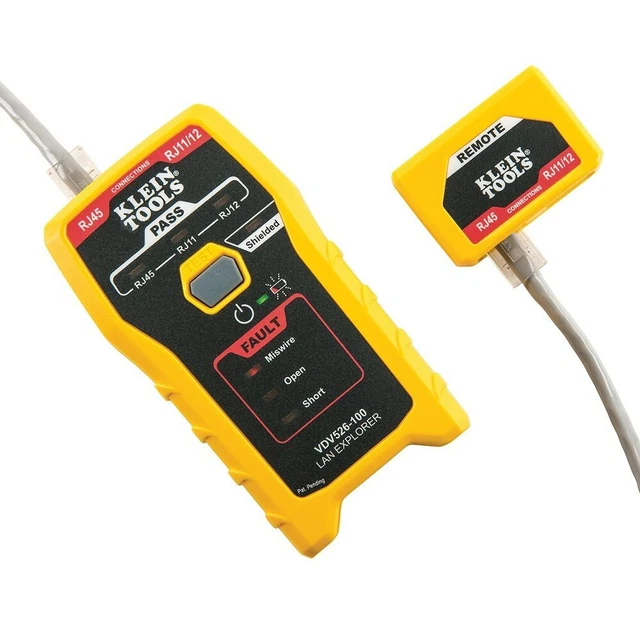 Klein Tools VDV526-100 LAN Explorer Tester with Remote BRAND NEW, NO BOX