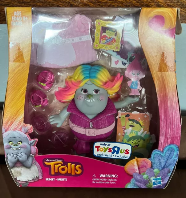 2016 Hasbro Dreamworks Trolls Bridget Toys R US Doll With