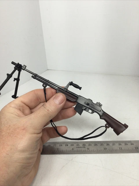 1/6 Hasbro Gi Joe Ww2 Us Army/Usmc Bar Browning Automatic Rifle + Bipod & Sling