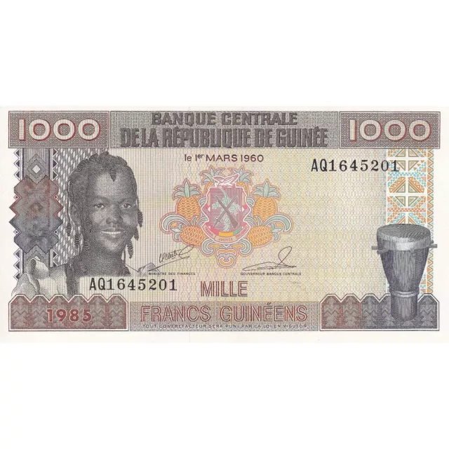 [#195791] Guinée, 1000 Francs, 1960, 1960-03-01, KM:32a, NEUF