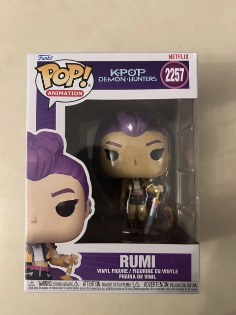 FUNKO POP! ANIMATION K-Pop Demon Hunters Rumi vinyl figure, number 2257 ...
