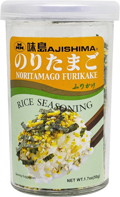 Ajishima Foods NORITAMAGO Furikake – Japanese Rice Seasoning Topping Mix (1.7 Oz)