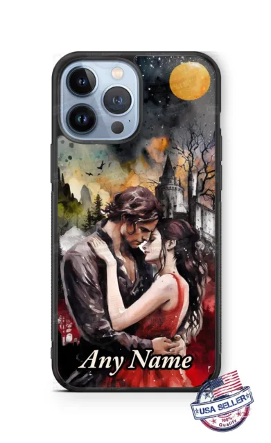 Dracula Vampire Love Monster Halloween Custom Phone Case fits iPhone Samsung