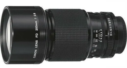 Choice of CANON 200mm f/2.8 f/3.5 f/4.0 f/4.5 FL FD Mount Bayonet Breech Lens