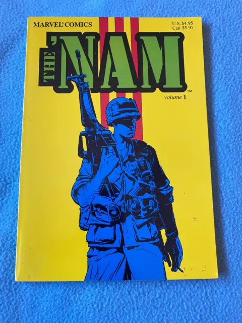 The 'Nam TPB Vol 1 (1987, SC Paperback) 1st Print - NEAR MINT - Golden Golden
