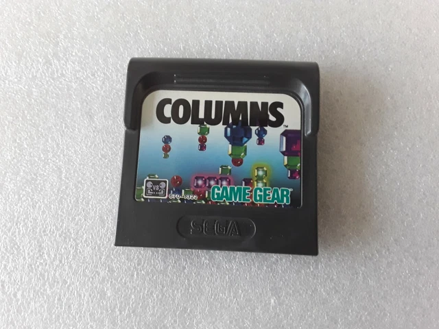 Jeu SEGA GameGear COLUMNS - Cartouche Seule (loose) Avec Boîtier De Protection - PAL FR 1996