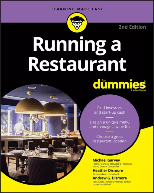 Course A Restaurant For Dummies Par Garvey, Michael, Dismore, Andrew G Dismore