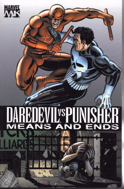 Daredevil vs Punisher: Means & Ends by David Lapham 2006 TPB Marvel 1st  OOP