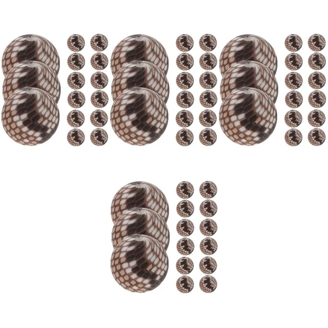 60 Pcs Jewelry Beads Making Jewelry Bead Kits Silicone Bead Set DIY Kits Bulk