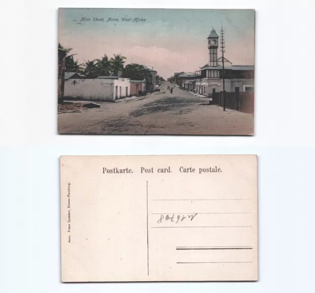 (n16708)   Ansichtskarte Accra Goldküste, ungebraucht, Verlag Spenker Hambu