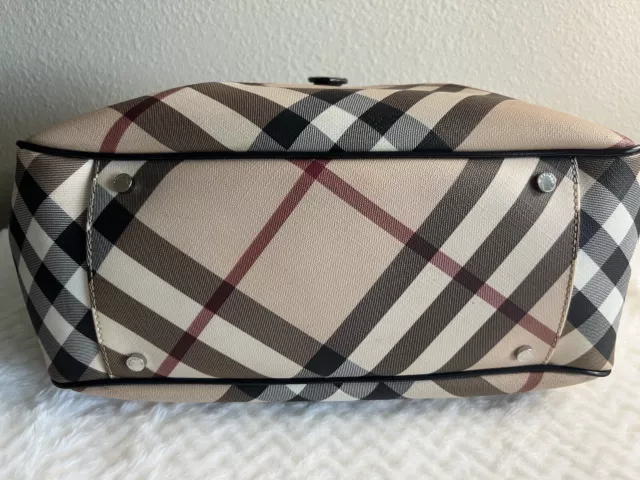 Burberry Nova Check Handbag/Coated Canvas/Patent Leather 2
