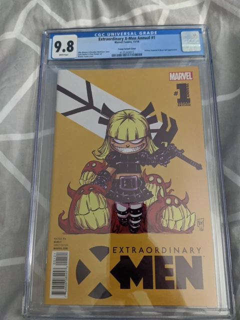 Skottie Young Extraordinary X-Men Annual #1 Variant 2016 Marvel Magik CGC  9.8