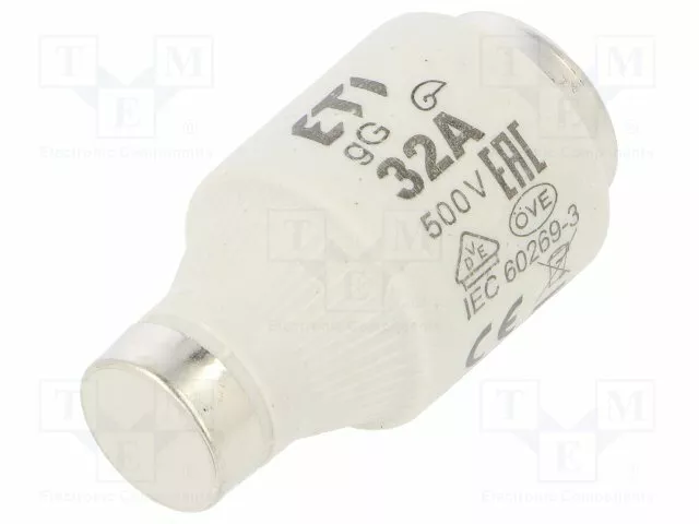 Sécurité : Schmelz 32A I 500VAC 500VDC Céramique D 002313404 D-Sicherungen Gg
