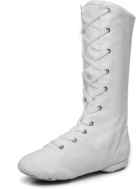 Adult Dance Boots High Top Ballet Jazz Dancing Sneakers