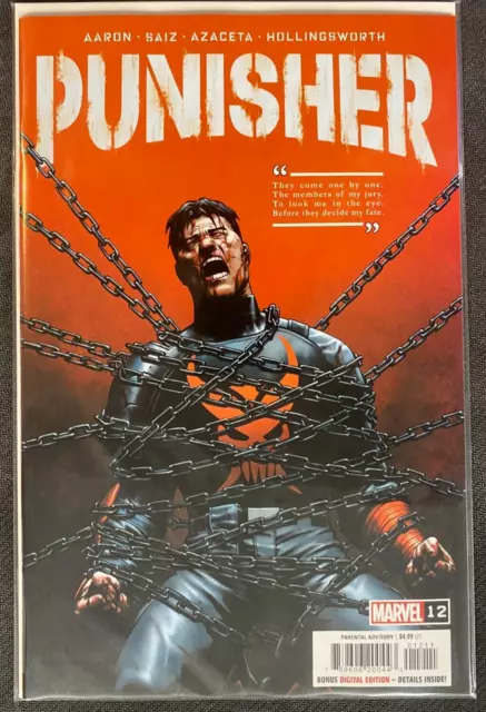 Punisher #12 Marvel 2023 VF/NM Comics