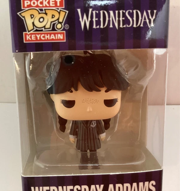 Funko Pocket POP Keychain Wednesday Addams With Plastic Protector