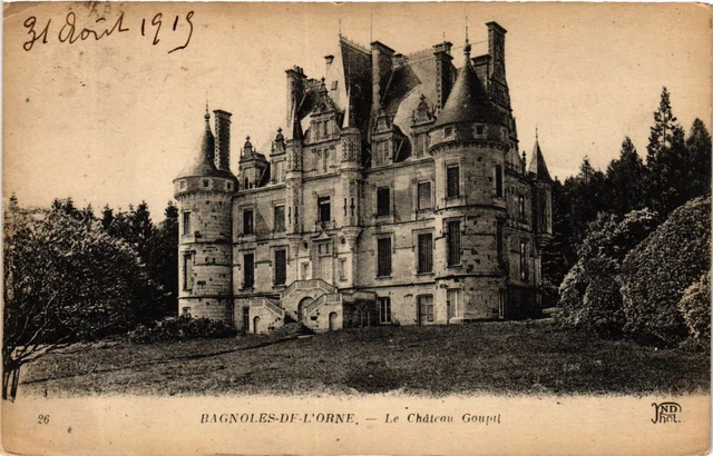 CPA AK BAGNOLES-de-l'ORNE - Le Chateau Goupil (435458)