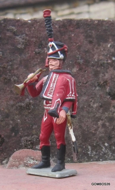 Figurine Starlux 1/32 9e Hussard – Premier Empire, Customisée Et Repeinte (très Bon état)