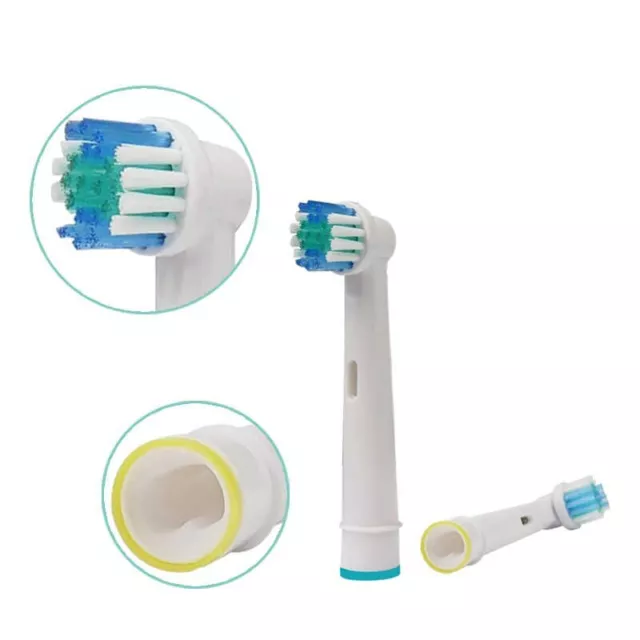 Electric Toothbrush Replacement Brush Heads x 20 Compatible For Oral B Braun 2