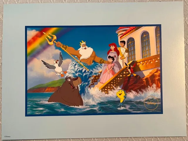 The Little Mermaid Ii-Return To The Sea/Special Edition Lithograph Walt Disney