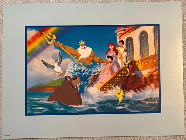 The Little Mermaid Ii-Return To The Sea/Special Edition Lithograph Walt Disney The Little Mermaid Ii-Return To The Sea/Special Edition Lithograph Walt Disney