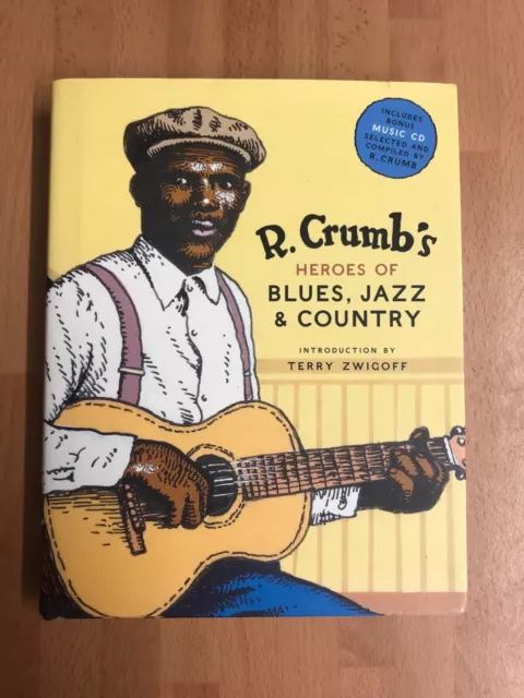 R. Crumb's Heroes of Blues, Jazz & Country | CD Music + Art book | Free P&P