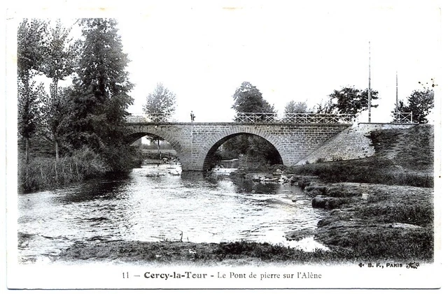 (S-111742) FRANCE - 58 - CERCY LA TOUR CPA      B.F. PARIS  ed.