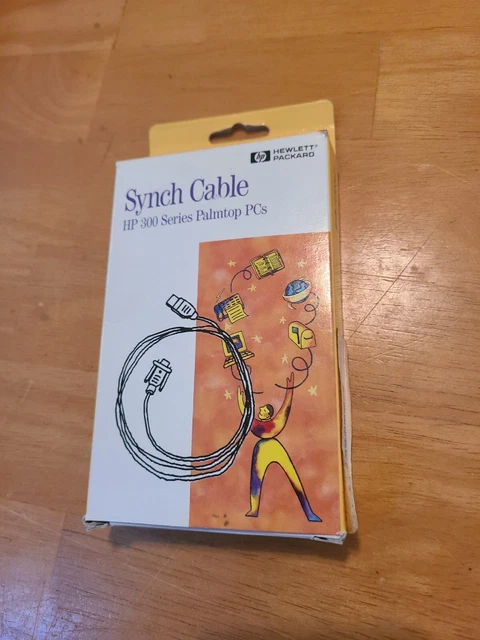 HP 300 PalmtopSeries PC Serial Synch Cable New 1223A