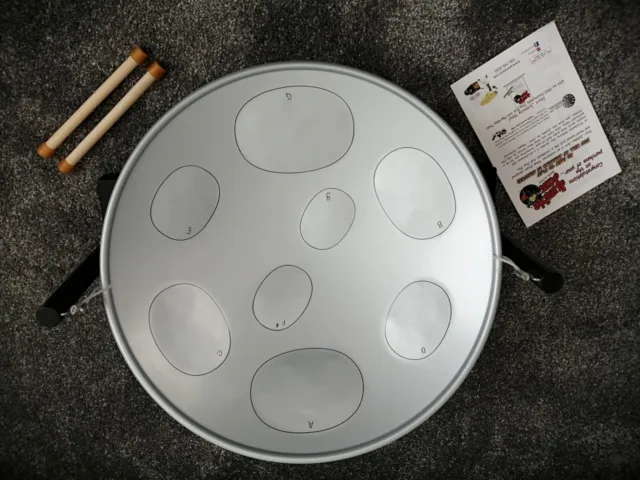 Jumbie Jam Table Top Steel Pan Drum Kit Beginner 16-inch / 40 cm