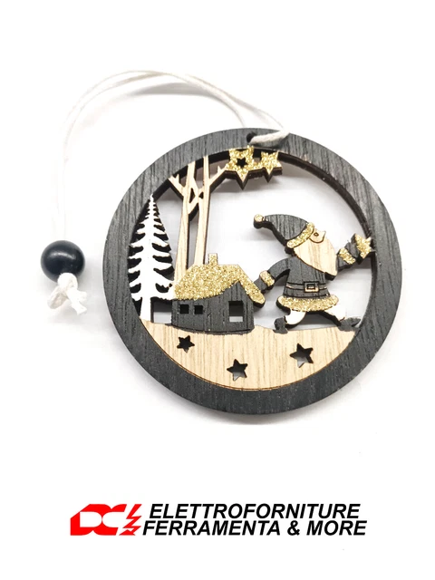 com-four® Decorazione da Appendere Natale - Appendiabi in | FindTheDeal