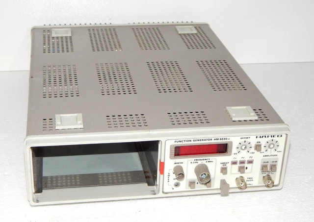 Dual Mainframe Grundträger HAMEG HM8001-2 + HAMEG Function Generator HM8030-4