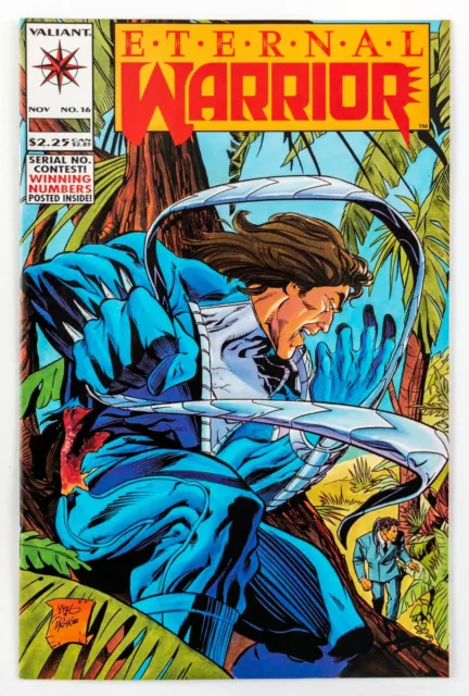 Eternal Warrior #16 (1993 Valiant) Bloodshot Appearance, Unread issue! NM